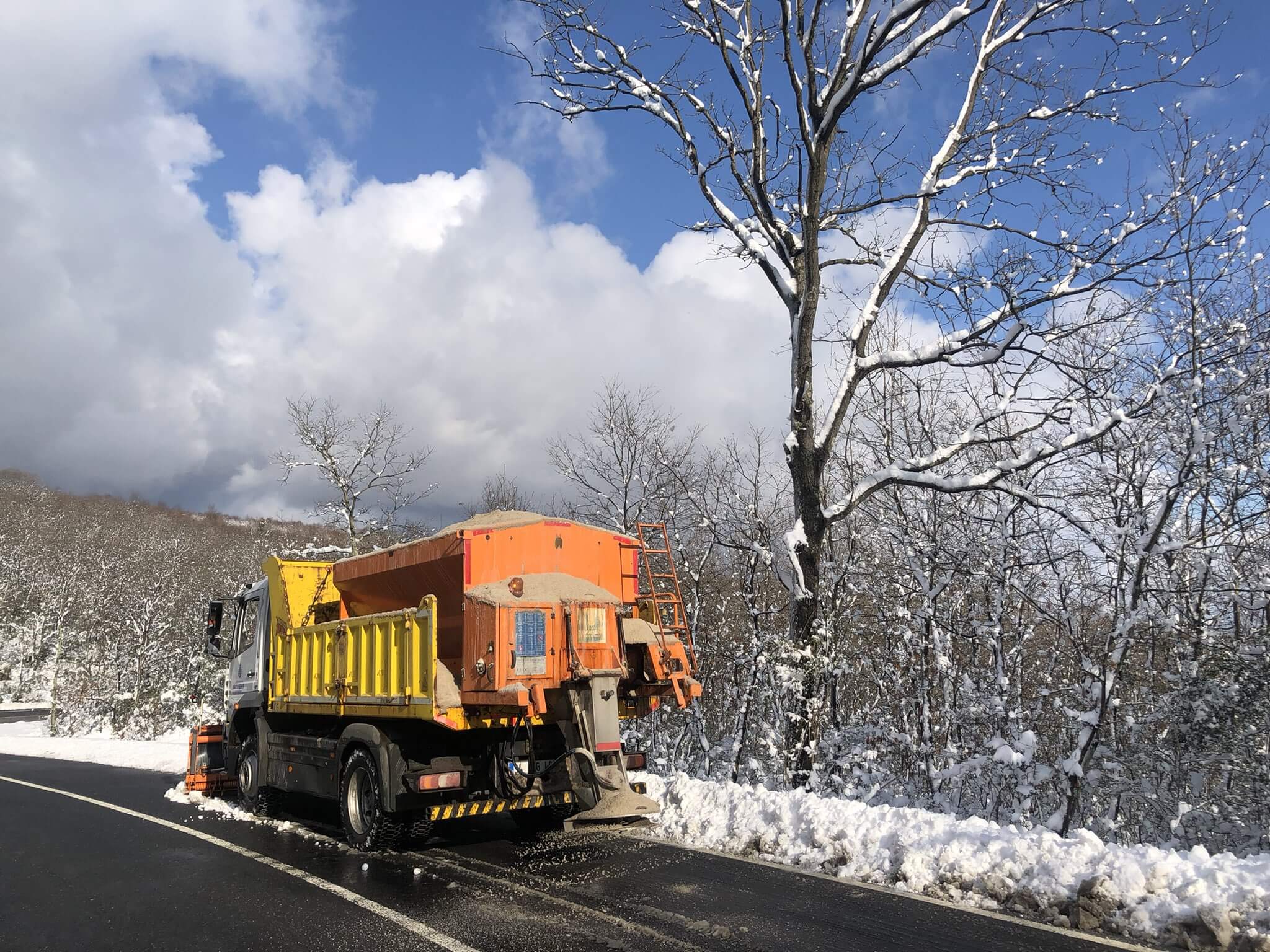 İstanbul Genelinde Kış Şartları ile Mücadele Çalışmaları