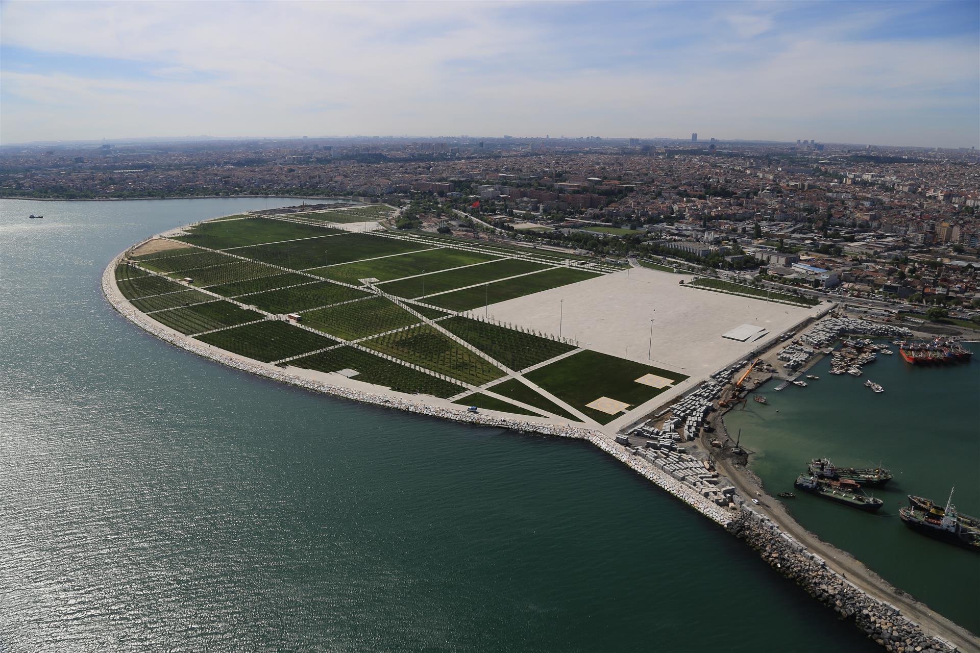 Yenikapı Limanı ve Meydanının düzenlenmesi