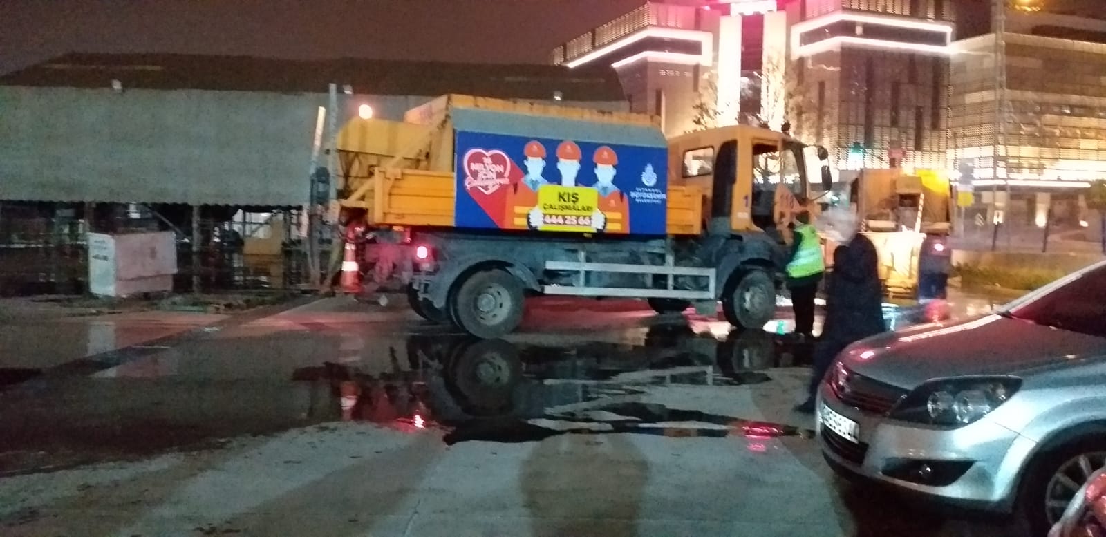 İstanbul Genelinde Kış Şartları ile Mücadele Çalışmaları