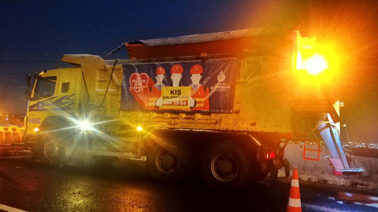 İstanbul Genelinde Kış Şartları ile Mücadele Çalışmaları