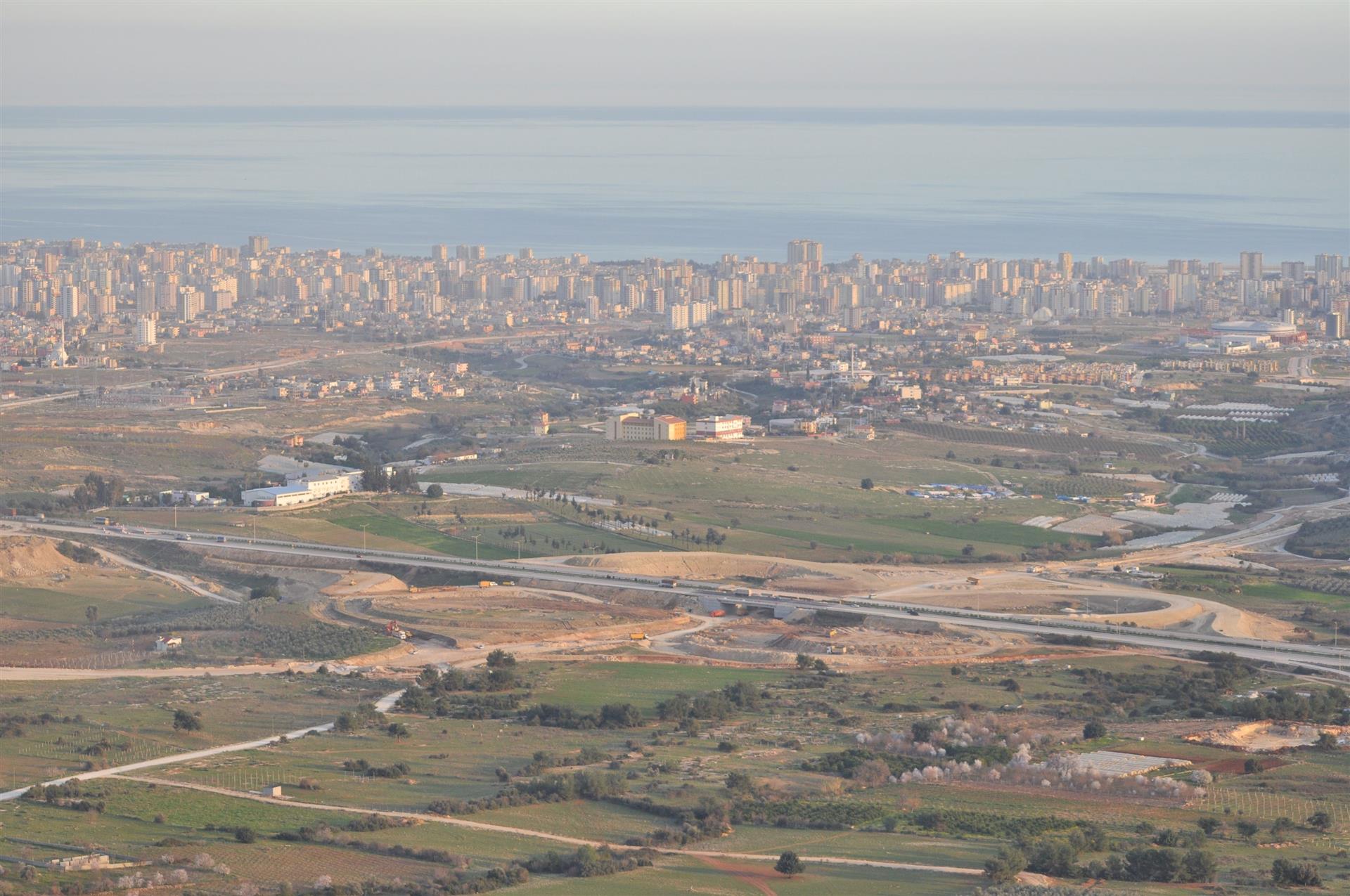 Mersin Olimpiyat Stadı otoyol bağlantı yolları