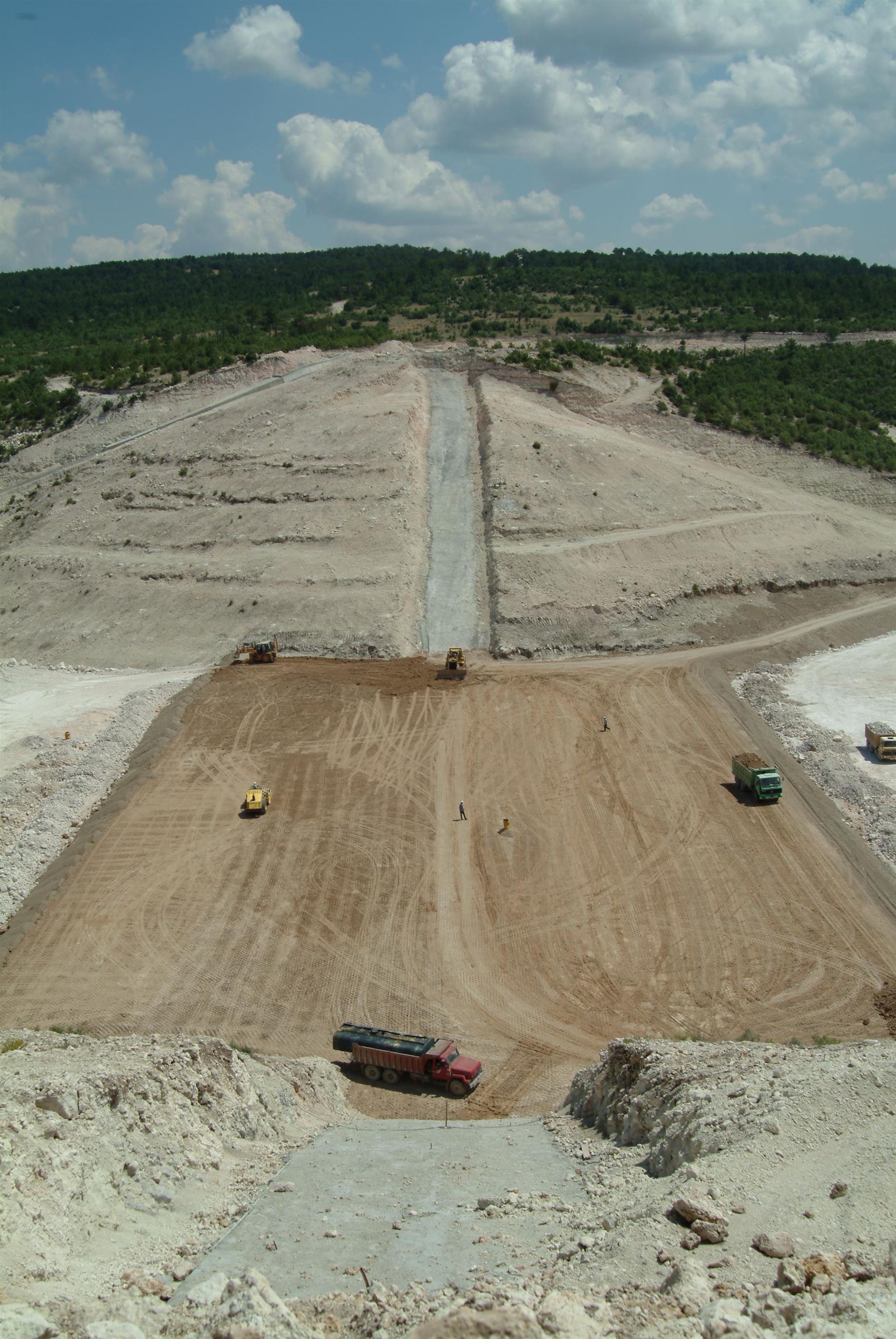 Emet yeni borik tesisi atık barajı