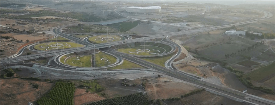 Mersin Olimpiyat Stadı otoyol bağlantı yolları