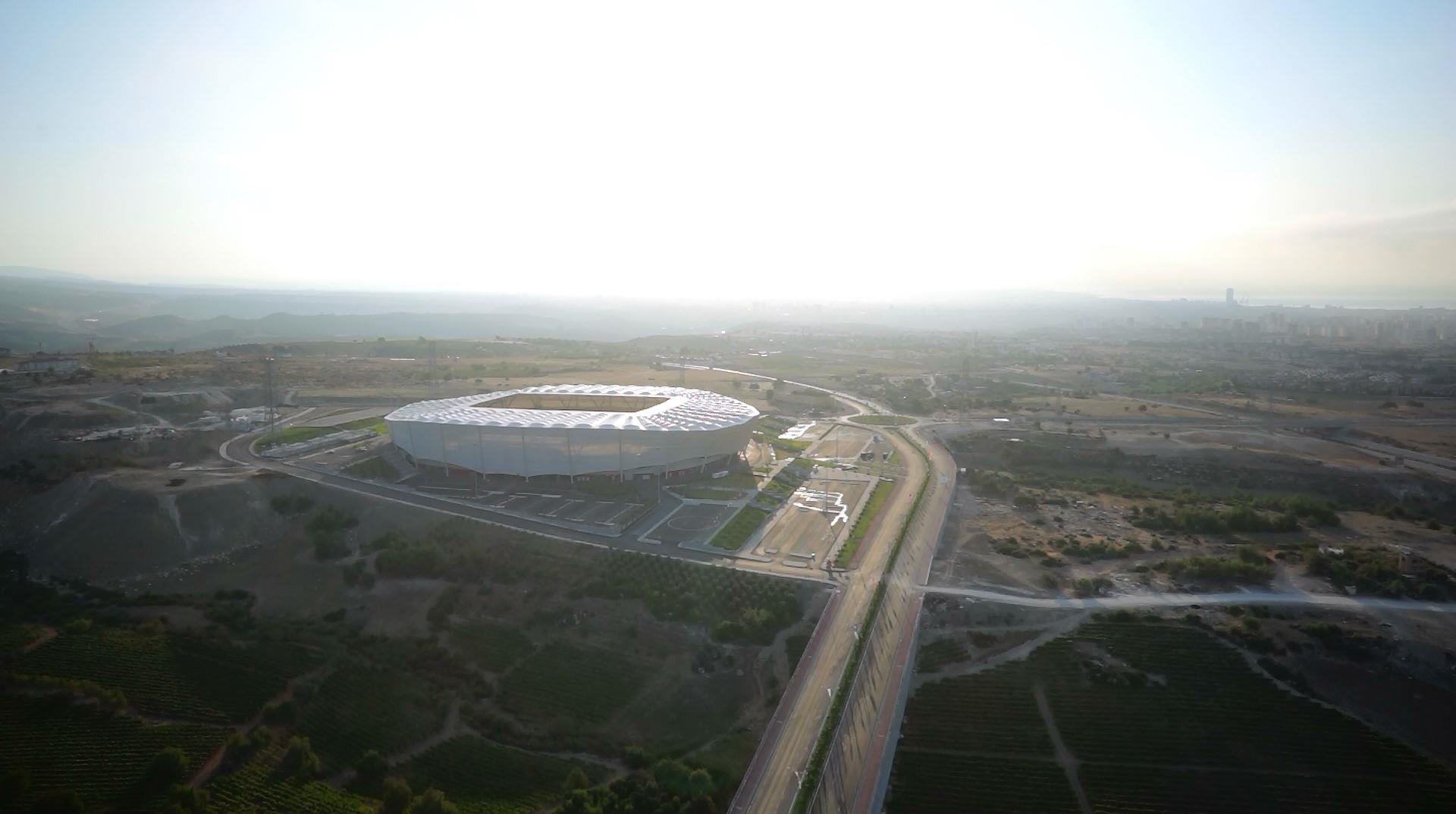 Mersin Olimpiyat Stadı otoyol bağlantı yolları