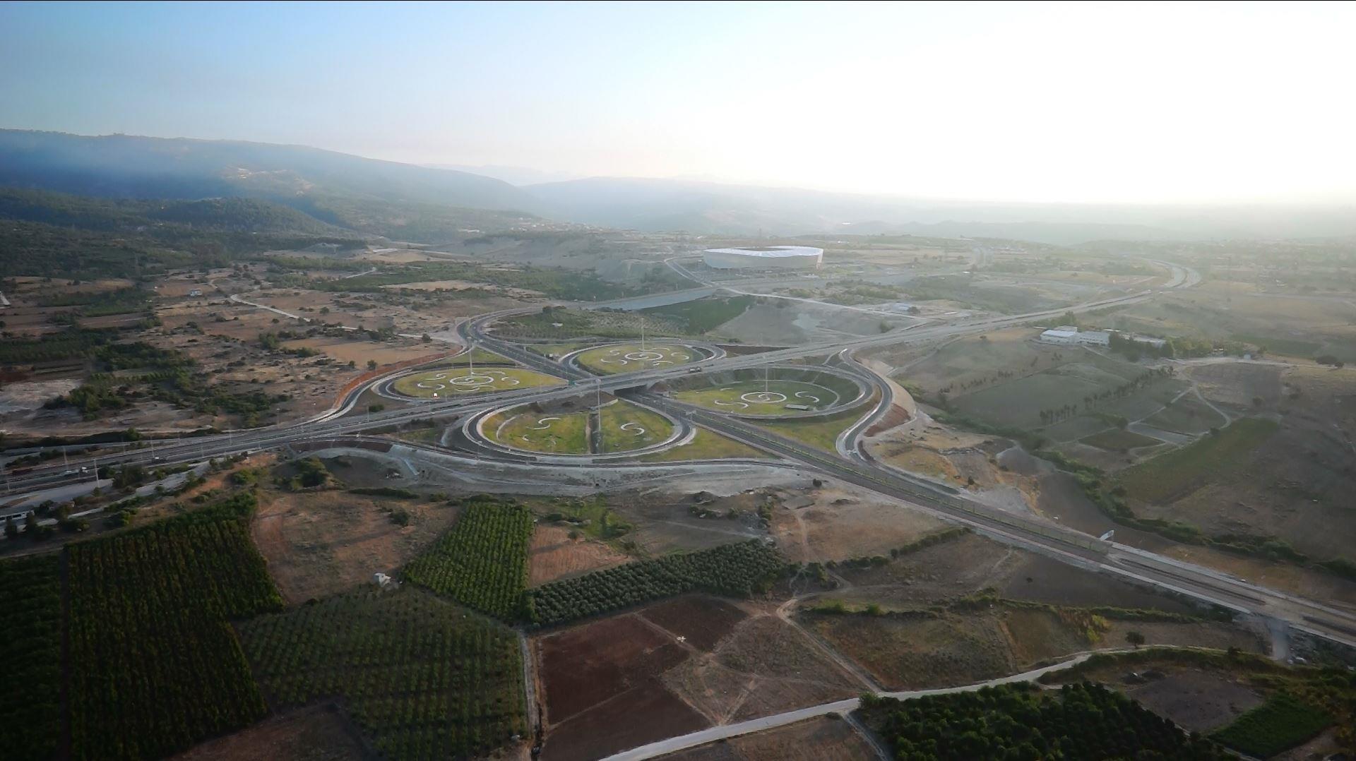 Mersin Olimpiyat Stadı otoyol bağlantı yolları