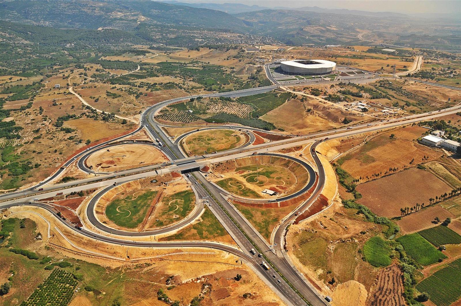 Mersin Olimpiyat Stadı otoyol bağlantı yolları