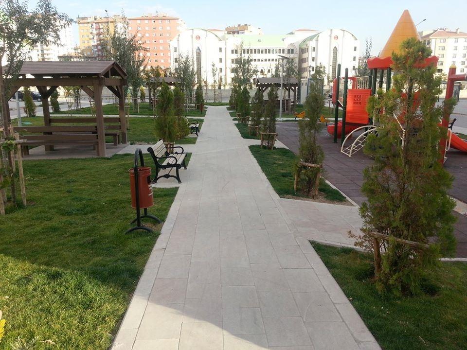 Yenimahalle Yahyalar park yapım işi